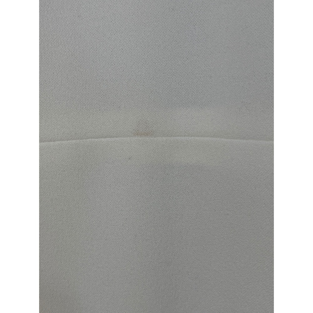 Calvin Klein Sheath Dress Women 16W White Good Tie Neck Flutter Sleeve D3CP2W - Picture 10 of 10